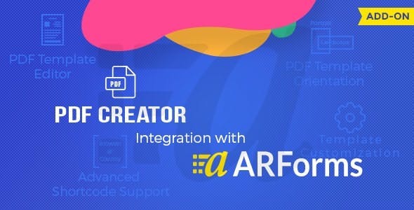 ARForms - PDF Creator Addon