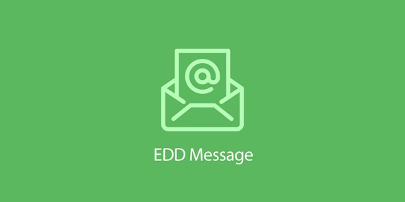 Easy Digital Downloads - Message